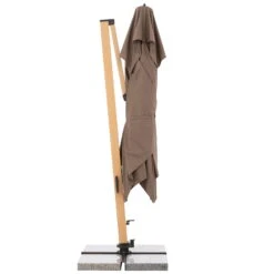 Doppler Pendelschirm 'Alu-Wood XL LED Ultra', Ca. 400 X 300 Cm -Gartenbedarf Geschäft 3910503252 Pendelschirm ALU Wood XL LED Ultra 1 98945