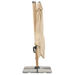 Sonnenschirm 'Rhodos Twist Woody', Natur, Ca. 300 X 300 Cm 17 Sonnenschirm 'Rhodos Twist Woody', Natur, Ca. 300 X 300 Cm -Gartenbedarf Geschäft 3910503265 Pendelschirm Rhodos Twist Woody natur 13 102963