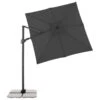 Doppler Pendelschirm 'Derby DX', Anthrazit, Ca. 210 X 210 Cm -Gartenbedarf Geschäft 3910503293 pendelschirm dx anthrazit 210 12 120188