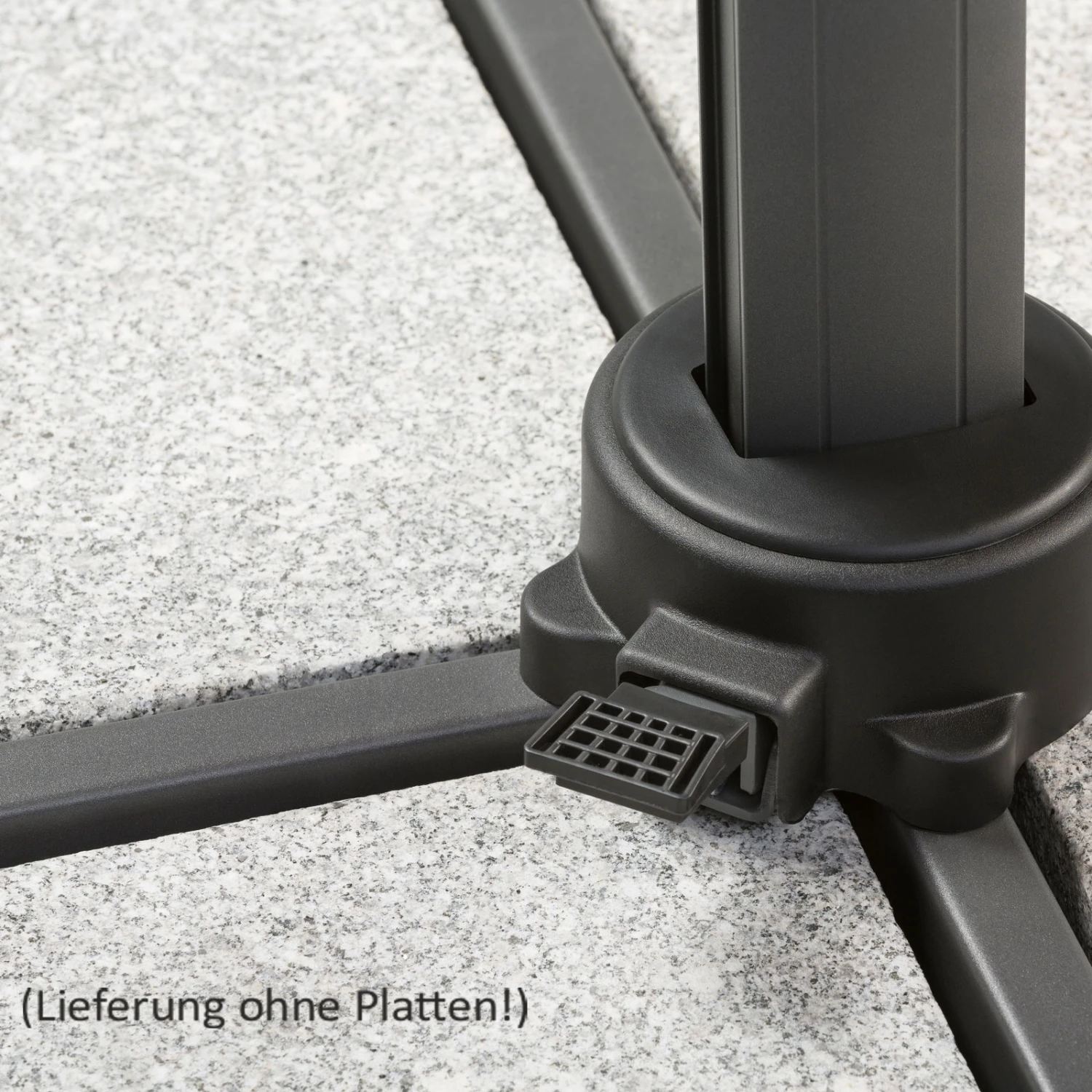 Pendelschirm 'Rhodos', Anthrazit, Ca. 300 X 300 Cm 15 Pendelschirm 'Rhodos', Anthrazit, Ca. 300 X 300 Cm – Bild 13