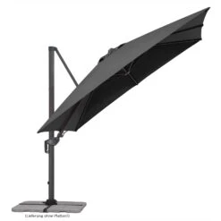 Pendelschirm 'Rhodos', Anthrazit, Ca. 300 X 300 Cm 22 Pendelschirm 'Rhodos', Anthrazit, Ca. 300 X 300 Cm -Gartenbedarf Geschäft 3910503326 Pendelschirm Rhodos Twist Green Style ca 300x300cm anthrazit 8 119122