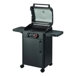 Elektrogrill 'eFlow PRO 2', Graphit Matt -Gartenbedarf Geschäft 3920300088 elektrogrill eflow pro 2 seitlich geoeffnet 1 121278