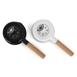 Petromax Stieltopf, Weiß, Edelstahl/Holz, Ca. 500 Ml -Gartenbedarf Geschäft 3920502262 petromax emaille stieltopf 4 121450