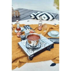 Kartuschenkocher 'Nelson', Oberfläche Edelstahl, 13 X 28 X 37 Cm -Gartenbedarf Geschäft 3930300043 kartuschenkocher nelson ambiente 6 121298