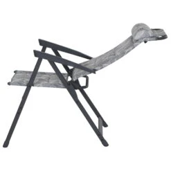 Campingsessel 'Natura', Anthrazit, Ca. 121 X 67 X 61 Cm -Gartenbedarf Geschäft 3930401038 Alu Camping Klappsessel Natura 6 103802