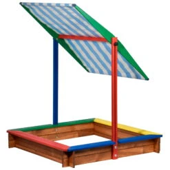 Sandkasten Inkl. Dach, Bunt, 120 X 120 X 120 Cm 11 Sandkasten Inkl. Dach, Bunt, 120 X 120 X 120 Cm -Gartenbedarf Geschäft 3940100136 Sandkasten inkl Dach 4 106183