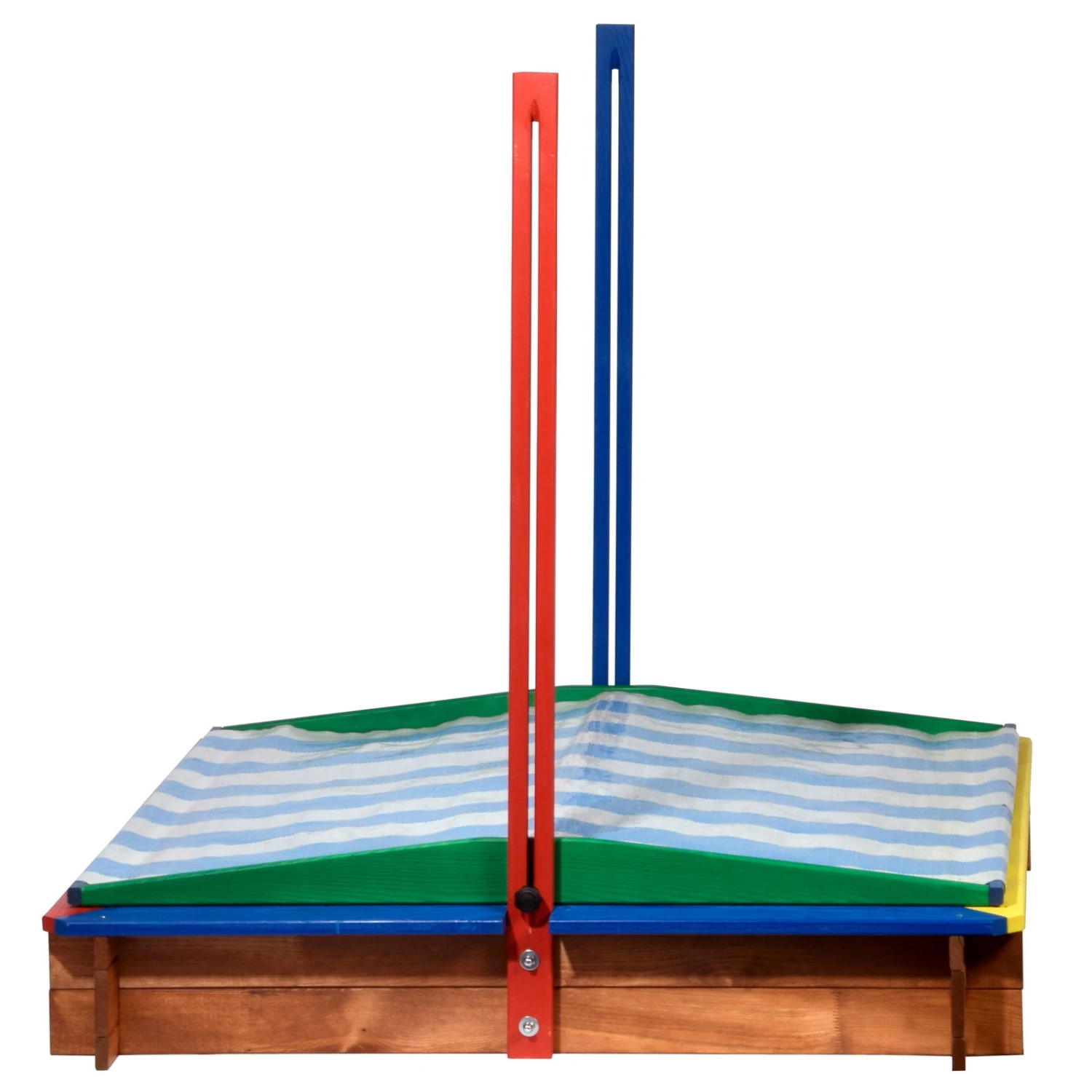 Sandkasten Inkl. Dach, Bunt, 120 X 120 X 120 Cm 7 Sandkasten Inkl. Dach, Bunt, 120 X 120 X 120 Cm – Bild 5