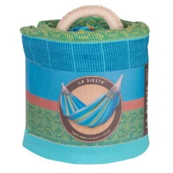 LA SIESTA Kingsize Familien-Hängematte Flora Curacao, Aus Bio-Baumwolle 11 LA SIESTA Kingsize Familien-Hängematte Flora Curacao, Aus Bio-Baumwolle -Gartenbedarf Geschäft 3940200267 Kingsize Haengematte Flora curacao BioBaumwolle 05 47137