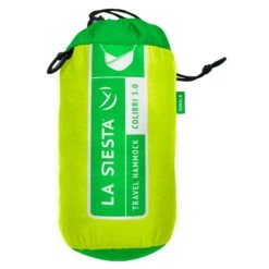 LA SIESTA Singe-Reisehängematte Colibri 3.0, Palm, Nylon, Bis 180 Kg, Reißfest, Leicht -Gartenbedarf Geschäft 3940200282 Single Reisehaengematte Colibri 3 0 palm Nylon Stoff 5 61225