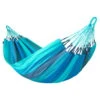 LA SIESTA Hängematte 'Modesta', Lagoon, Single - L 300 X B 140 Cm -Gartenbedarf Geschäft 3940200328 Single Haengematte Modesta Lagoon Bio Baumwolle 1 106084