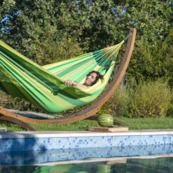 LA SIESTA Hängematte 'Modesta', Jungle -Gartenbedarf Geschäft 3940200334 Doppel Haengematte Modesta Jungle Bio Baumwolle 2 106103