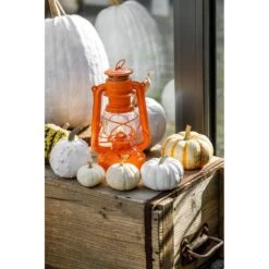 Feuerhand Sturmlaterne 'Baby Special 267', Orange, 26,5 X 13,5 X 15 Cm -Gartenbedarf Geschäft 3990100185 feuerhand sturmlaterne 4 121547