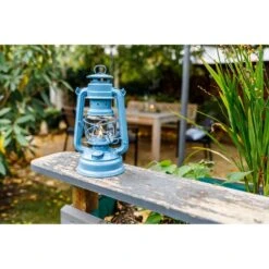 Feuerhand Sturmlaterne 'Baby Special 267', Blau, 26,5 X 13,5 X 15 Cm 22 Feuerhand Sturmlaterne 'Baby Special 267', Blau, 26,5 X 13,5 X 15 Cm -Gartenbedarf Geschäft 3990100187 feuerhand sturmlaterne 9 121570