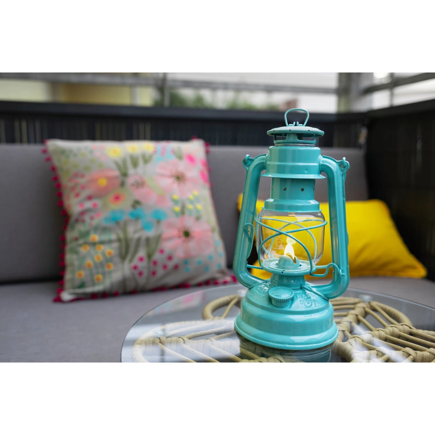 Feuerhand Sturmlaterne 'Baby Special 267', Grün, 26,5 X 13,5 X 15 Cm 7 Feuerhand Sturmlaterne 'Baby Special 267', Grün, 26,5 X 13,5 X 15 Cm – Bild 5