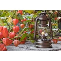 Feuerhand Sturmlaterne 'Baby Special 267', Bronze, 26,5 X 13,5 X 15 Cm -Gartenbedarf Geschäft 3990100191 feuerhand sturmlaterne 1 1 121596