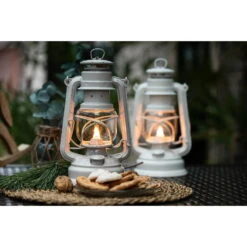 Feuerhand Sturmlaterne 'Baby Special 276', Softbeige, 26,5 X 13,5 X 15 Cm -Gartenbedarf Geschäft 3990100200 feuerhand sturmlaterne 2 121845