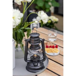 Feuerhand Sturmlaterne 'Baby Special 276', Sparkling Iron, 26,5 X 13,5 X 15 Cm -Gartenbedarf Geschäft 3990100201 feuerhand sturmlaterne 1 1 121854