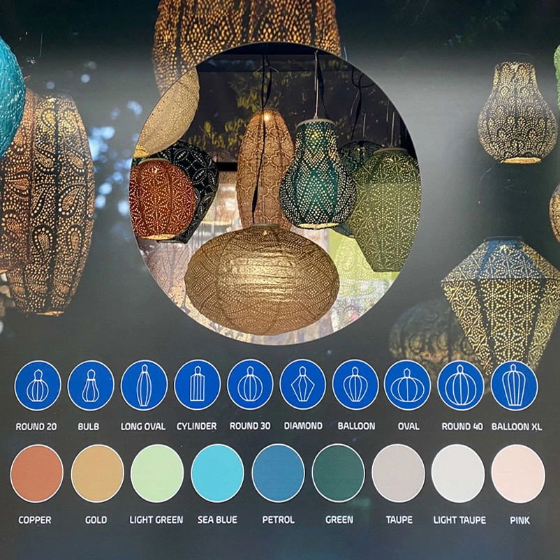 Solarlaterne 'Long Oval 20', Kupfer, Ø 20 X 45 Cm 6 Solarlaterne 'Long Oval 20', Kupfer, Ø 20 X 45 Cm – Bild 4