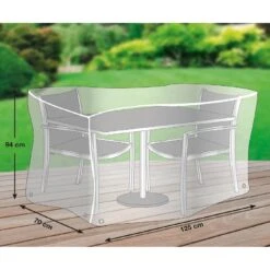 Kölle Premium Schutzhülle Für Balkonset 125x70 Cm -Gartenbedarf Geschäft Art 3910901693 Koelle Balkonset 125x70cm 210x297mm PRINT 2 84003