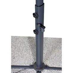 Doppler Pendelschirm 'Ravenna Smart 300', Um 360° Drehbar, Ø 300 Cm -Gartenbedarf Geschäft Ravenna smart 300 detail Standfuss 67465